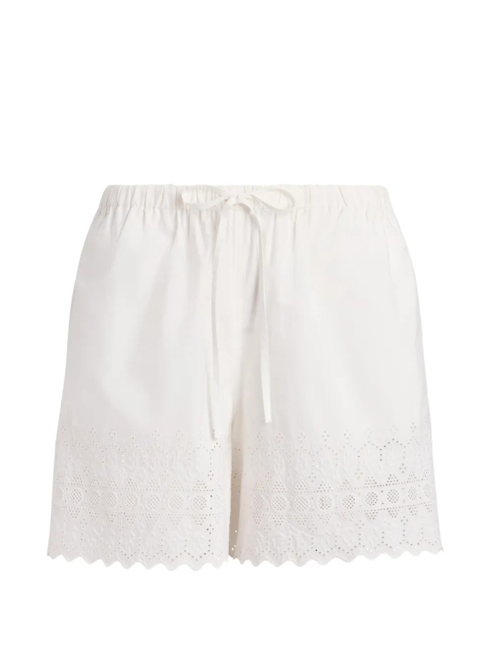 Polo Ralph Lauren cotton eyelet short - White | Farfetch Global