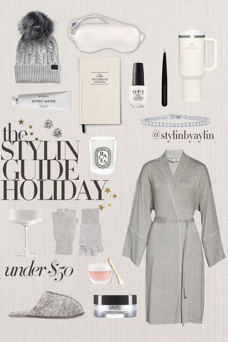 THE STYLIN GUIDE HOLIDAY- Under $50, gift ideas under $59, accessories, StylinByAylin 

#LTKunder50 #LTKstyletip #LTKSeasonal