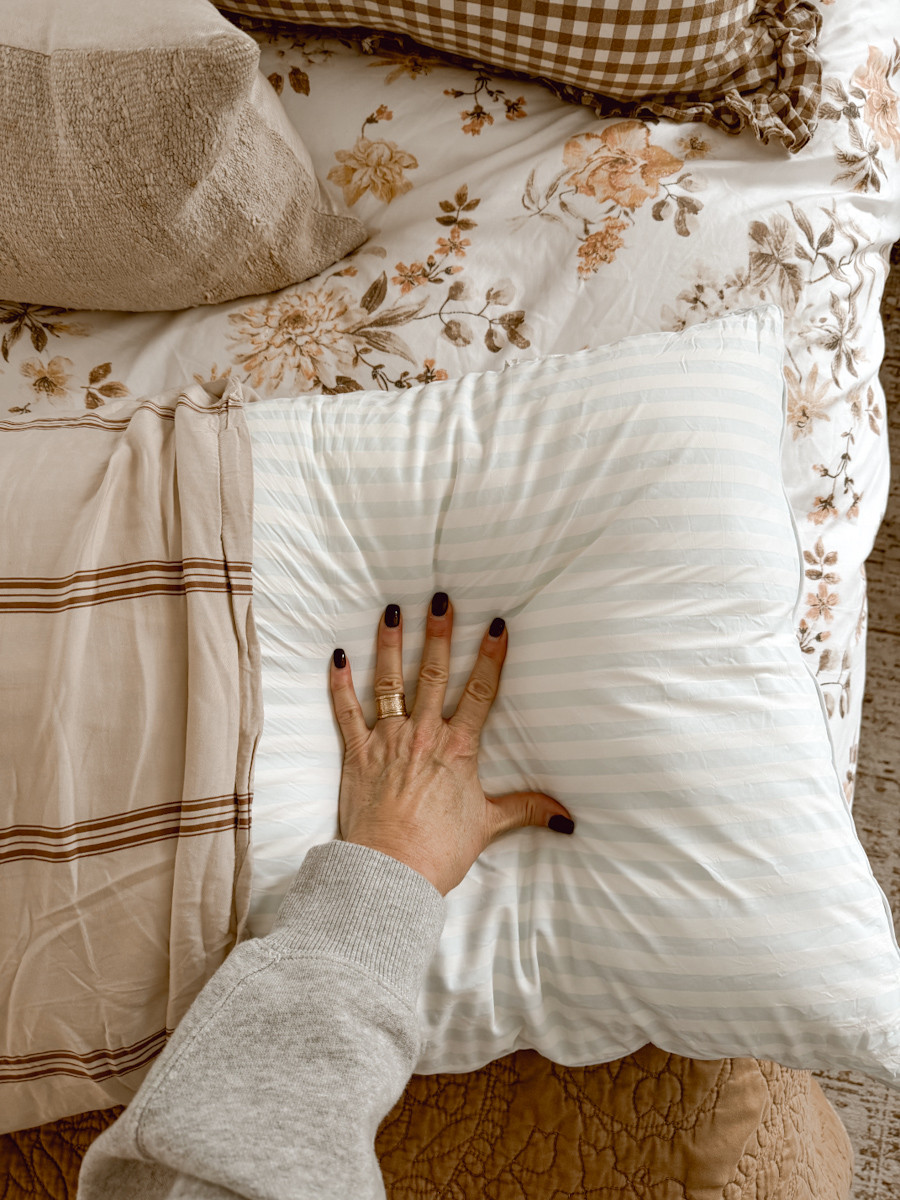 We love our Beckham Hotel Collection pillows. We just upgraded to the Summer Sanctuary option that offers cooling as well as extra pillow fill that you can add if you like a firmer pillow.  

 #LTKdayinmylife #LTKHome