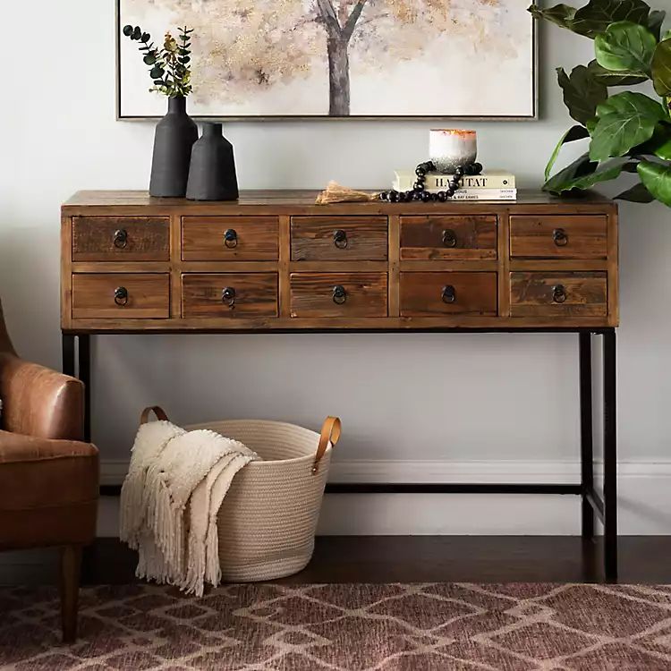 Console Table with Keeping Drawers | Kirkland's Home