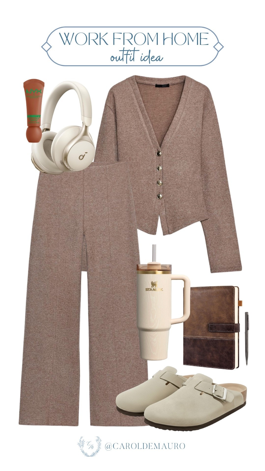 You don't have to sacrifice style for comfort when you choose high-quality fabrics like linen or soft cotton for your daily uniform! These breathable pieces will help you stay focused and productive while you conquer your to-do list from the comfort of your home.

WFH outfit, lounge wear, matching sets, cozy look, tech gadgets, hygge life, weekend outfit, everyday wear, zara

#LTKSeasonal #LTKWorkwear #LTKHome