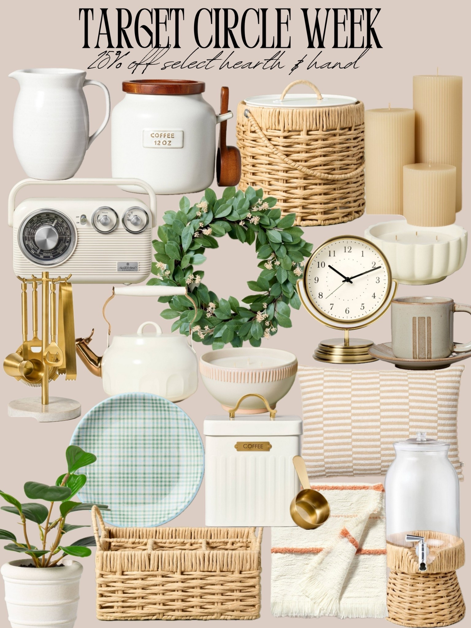 Target Circle Week — Today only 25% off select hearth & hand items!

#LTKSeasonal #LTKSaleAlert #LTKHome