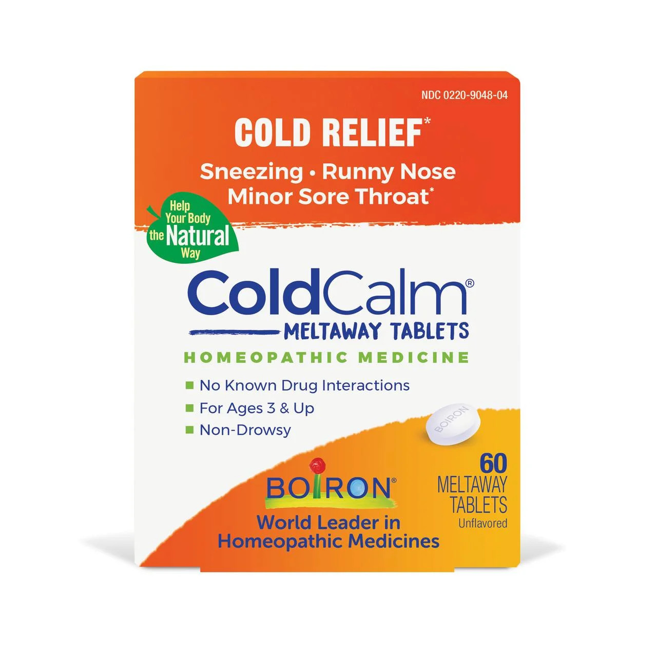 Boiron ColdCalm Tablets, Homeopathic Medicine for Cold Relief, Sneezing, Runny Nose, Minor Sore T... | Walmart (US)
