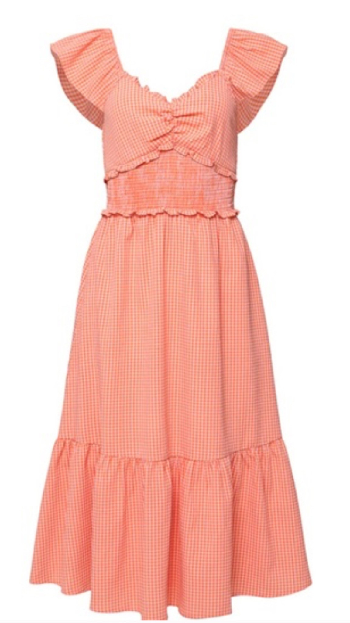 GIDGET DRESS IN ORANGE GINGHAM Size XL

#LTKSeasonal #LTKSaleAlert #LTKParties