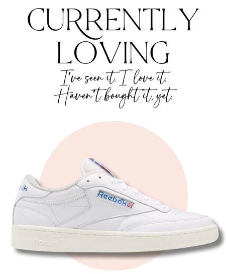 I am convinced this will be the next it shoe. It has all the elements for the perfect shoe: classic, comfortable, and neutral. It comes in five colors. What do you think? 
#Reebokvintage

#LTKshoecrush #LTKstyletip #LTKfindsunder100