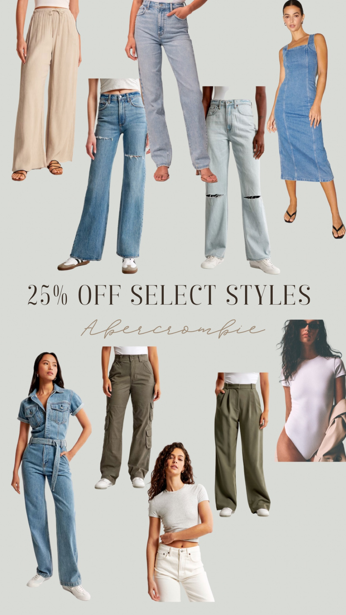 25% OFF SELECT STYLES

#LTKstyletip #LTKSale #LTKunder100