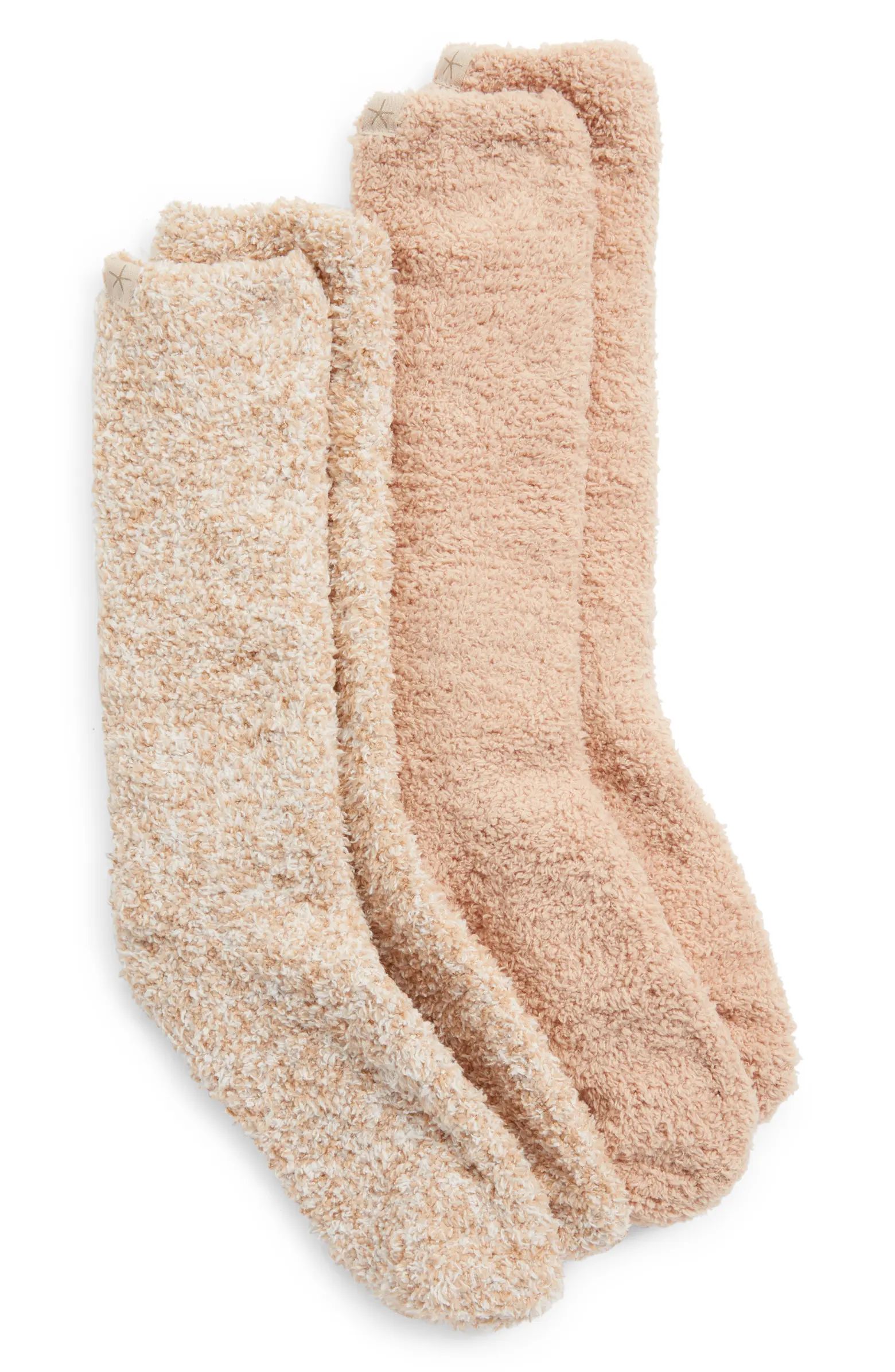 Barefoot Dreams® Cozychic Crew Socks - Pack of 2 | Nordstrom | Nordstrom