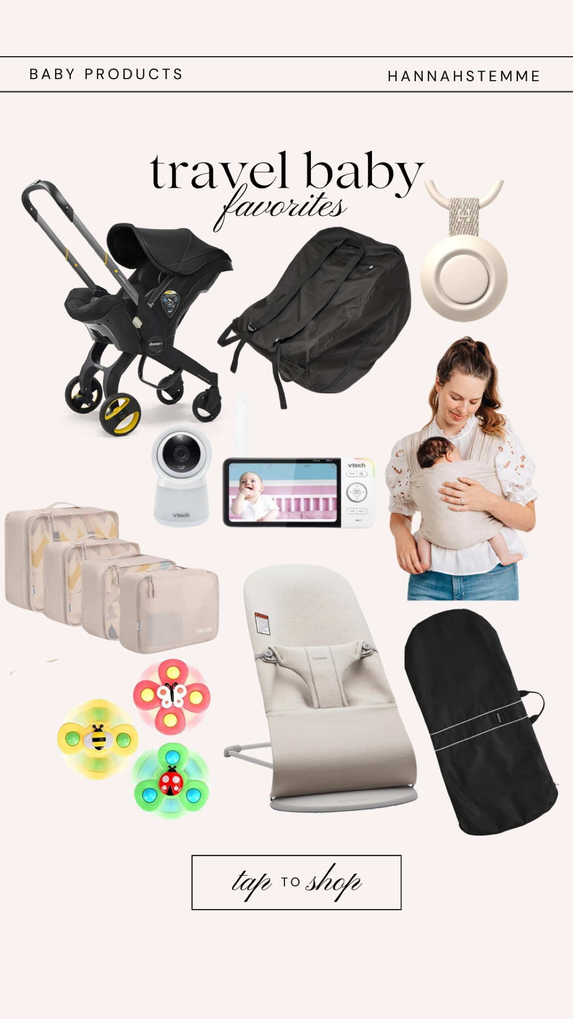 Travel baby must have items! These items we packed to take with us to travel with an infant!

Travel must have // packing cubes // baby wrap // doona

#LTKfamily #LTKbaby #LTKtravel