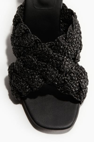 Heeled Sandals - High heel - Black - Ladies | H&M US | H&M (US + CA)