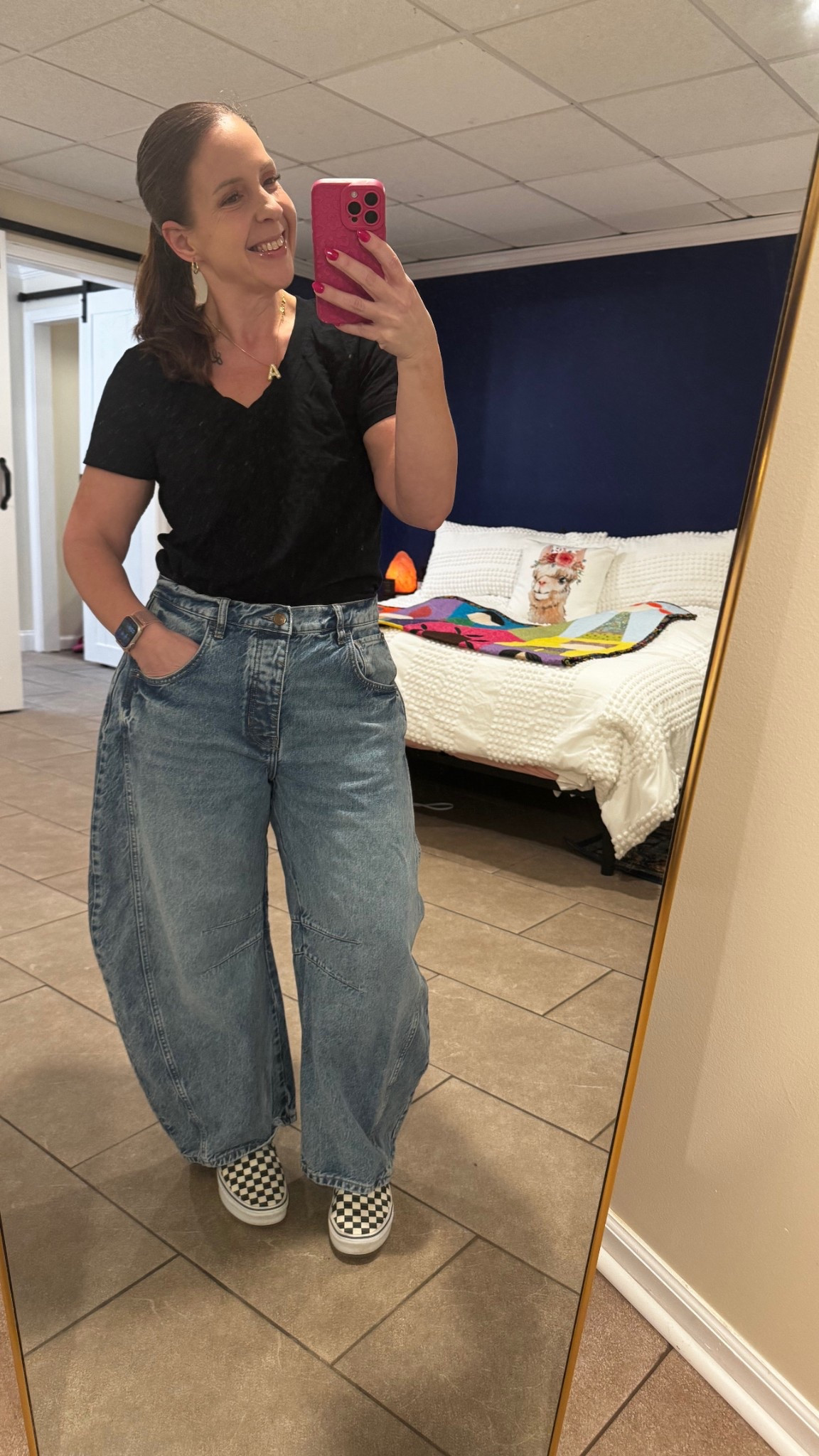 Barrel Jean believer! 

#LTKOver40 #LTKSeasonal #LTKStyleTip