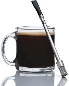 JoGo - The Original Coffee and Tea Brewing Straw - Portable Coffee Maker - Stainless Steel Single... | Amazon (US)
