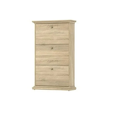 Tvilum Maison Park 3-Drawer Shoe Cabinet, Oak Structure | Walmart (US)