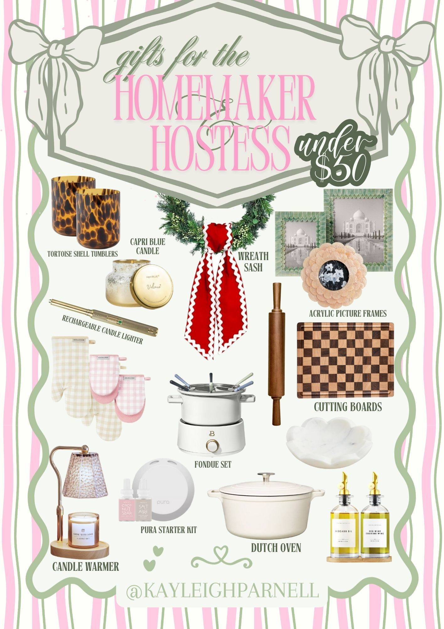 gifts for the best homemakers & hostesses you know 🧺🪞🍷🕯️ 

 #LTKGiftGuide #LTKHoliday #LTKHome