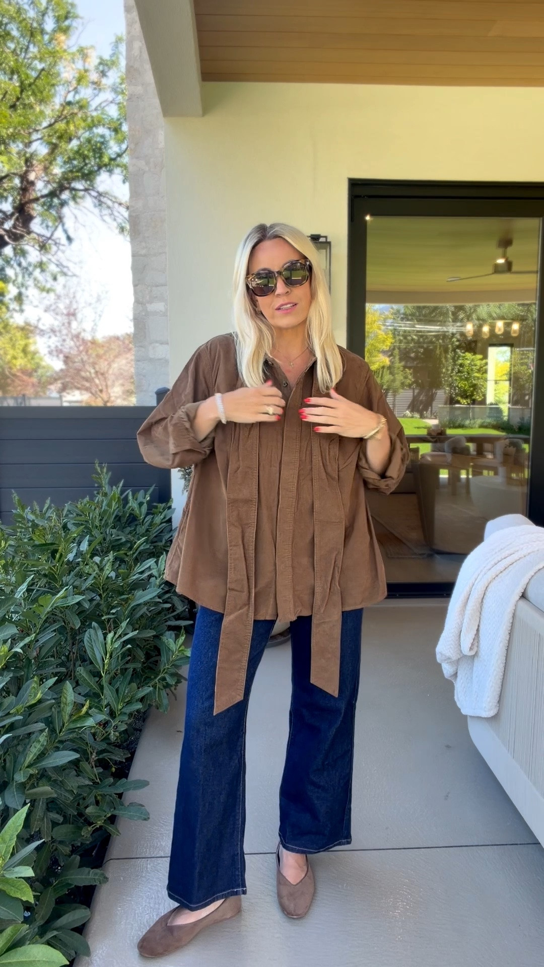 I saw someone in an outfit like this and I had to recreate it!

#LTKgrwm #LTKmomlife #LTKootd