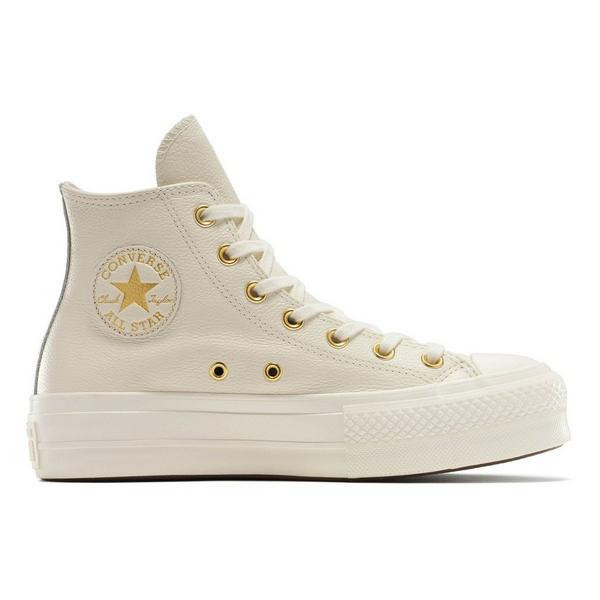 Women's Converse Chuck Taylor All Star Lift Platform Gold High Top Sneakers 7 Regular Egret/Gold | Scheels Sports
