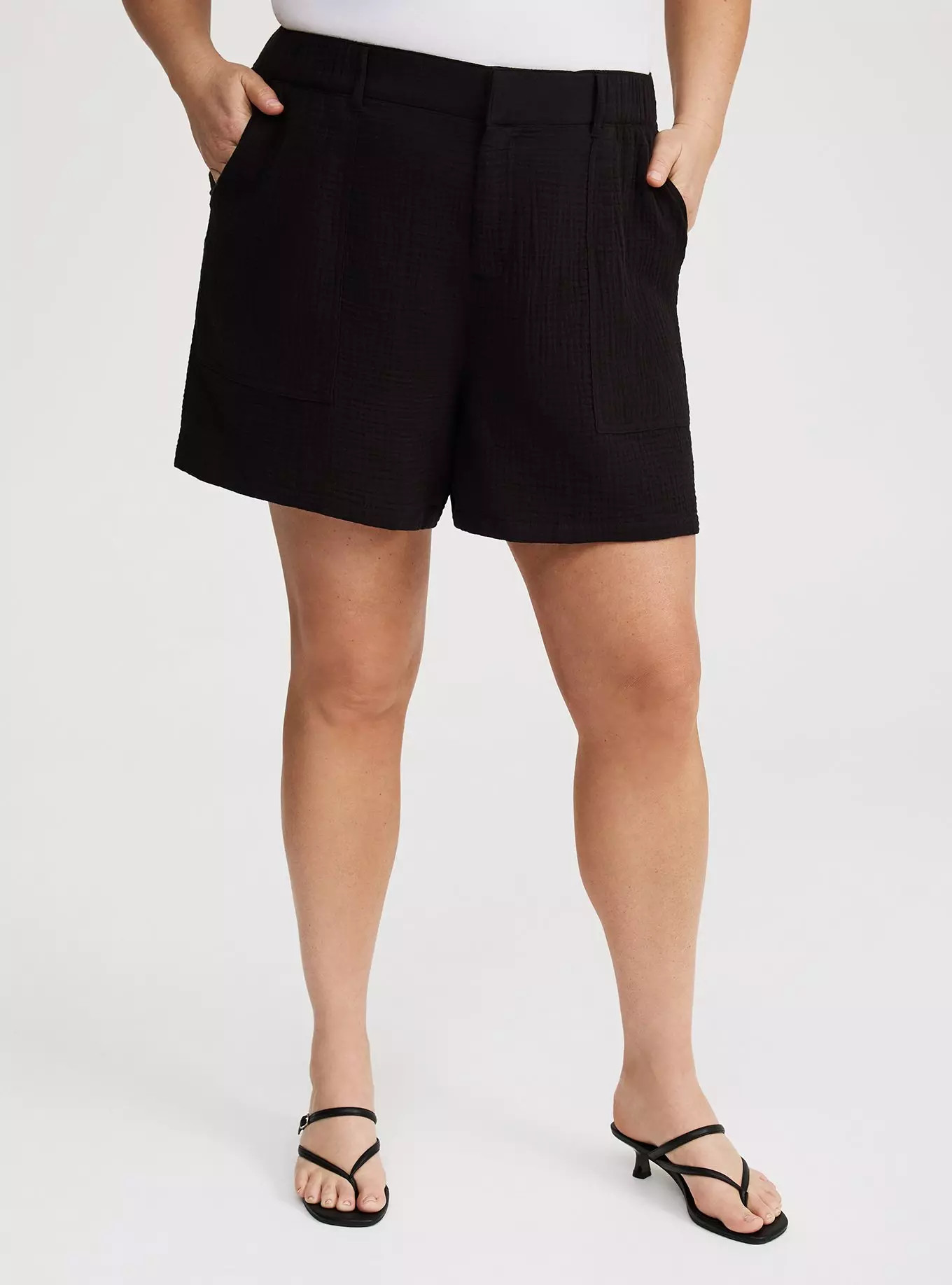 Super High-Rise Trouser Short | Torrid (US & Canada)