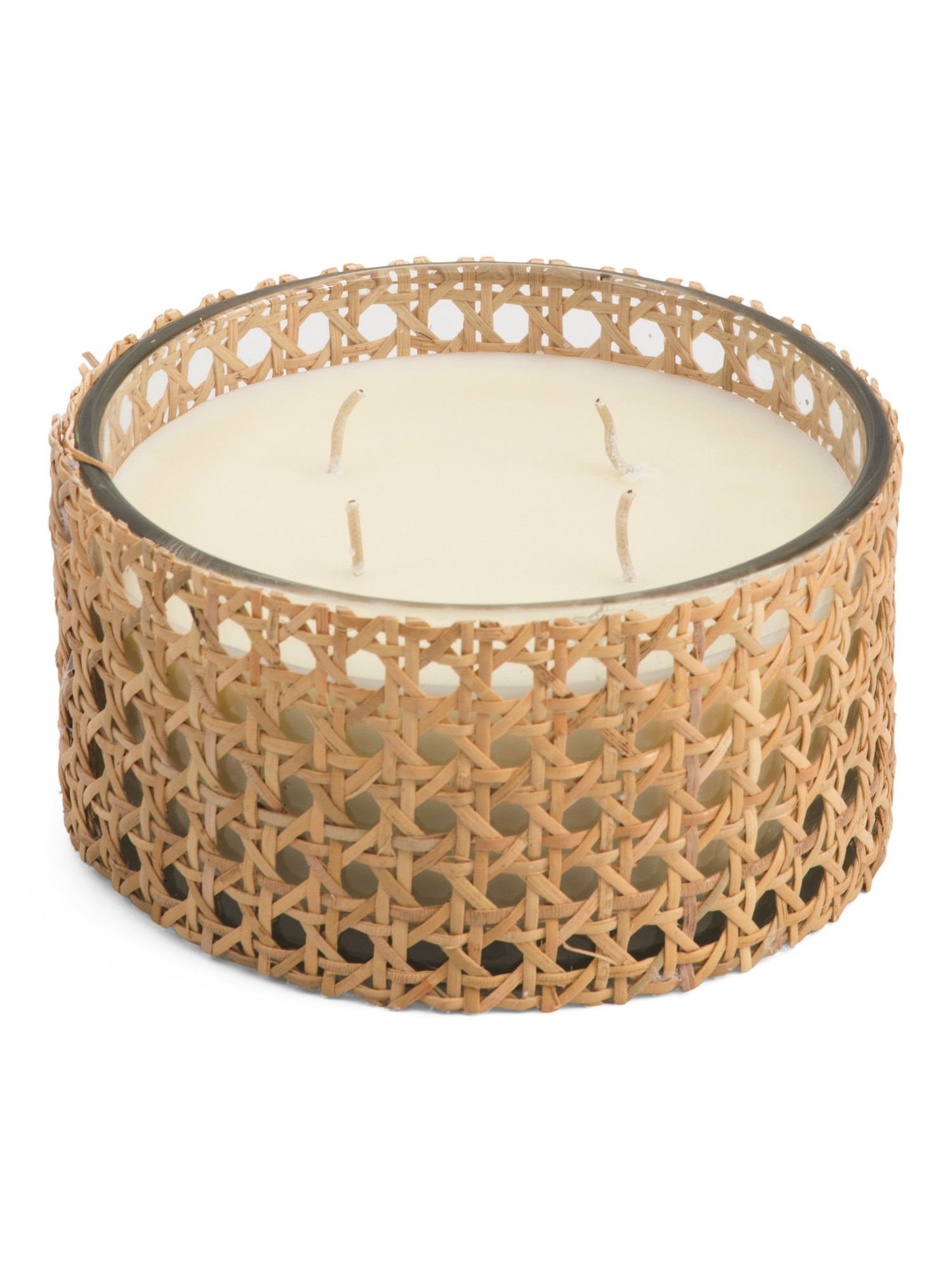 23oz Wicker Winter Pine Candle | TJ Maxx
