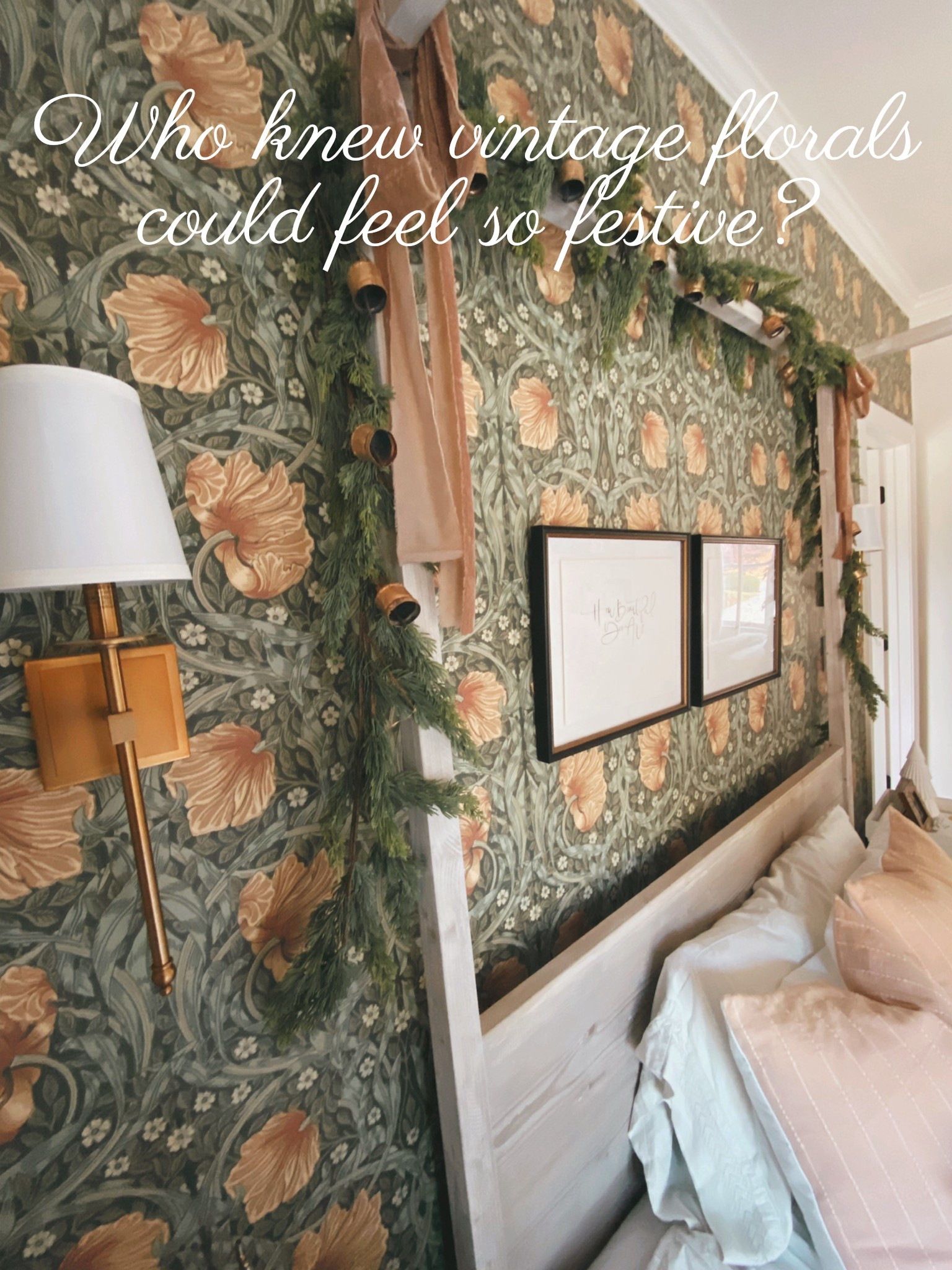 This Modern Classic Christmas bedroom combines warm brass lighting, moody wallpaper, and soft greenery for a timeless holiday look. It’s the perfect blend of cozy nostalgia and fresh sophistication. ✨🌿

#porcheandco #modernclassic #christmasdecor #holidayhome #vintagefloral #neutralchristmas #interiordecor #modernclassicinterior #holidaystyle #christmasinspo #cozyhome #warmneutrals #interiorinspiration

Do you want to bring our dreamy Modern Classic style interior design into your own home? 🏡 You’re in luck! Reserve our Online Interior Design packages today -> https://porcheandco.com/edesign ✨ We can’t wait to work with you & design your home with #porcheandco


#LTKStyleTip #LTKHoliday #LTKHome