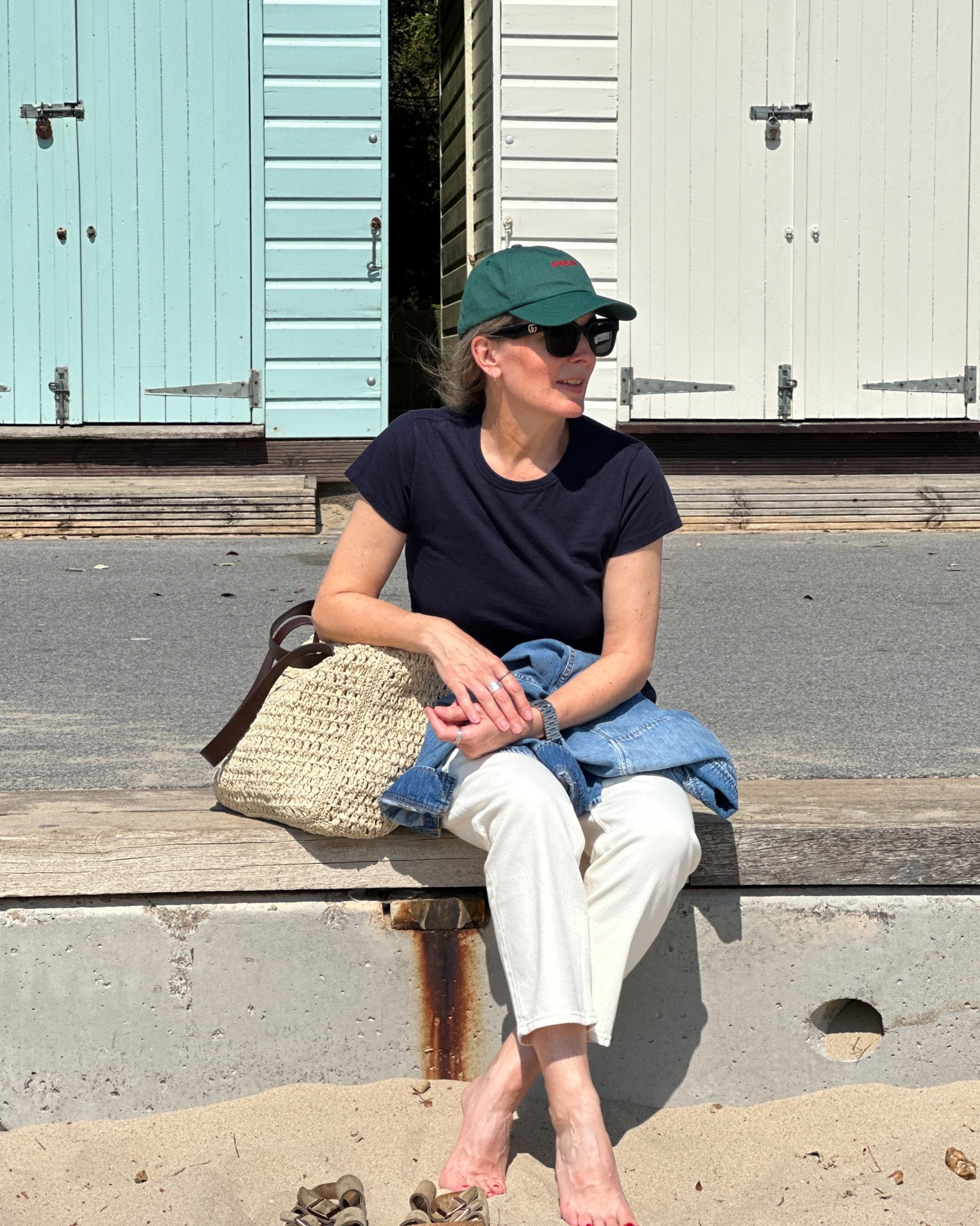 Beach for the foreseeable… 🌊☀️💙🤍

#LTKspring #LTKover50style #LTKuk