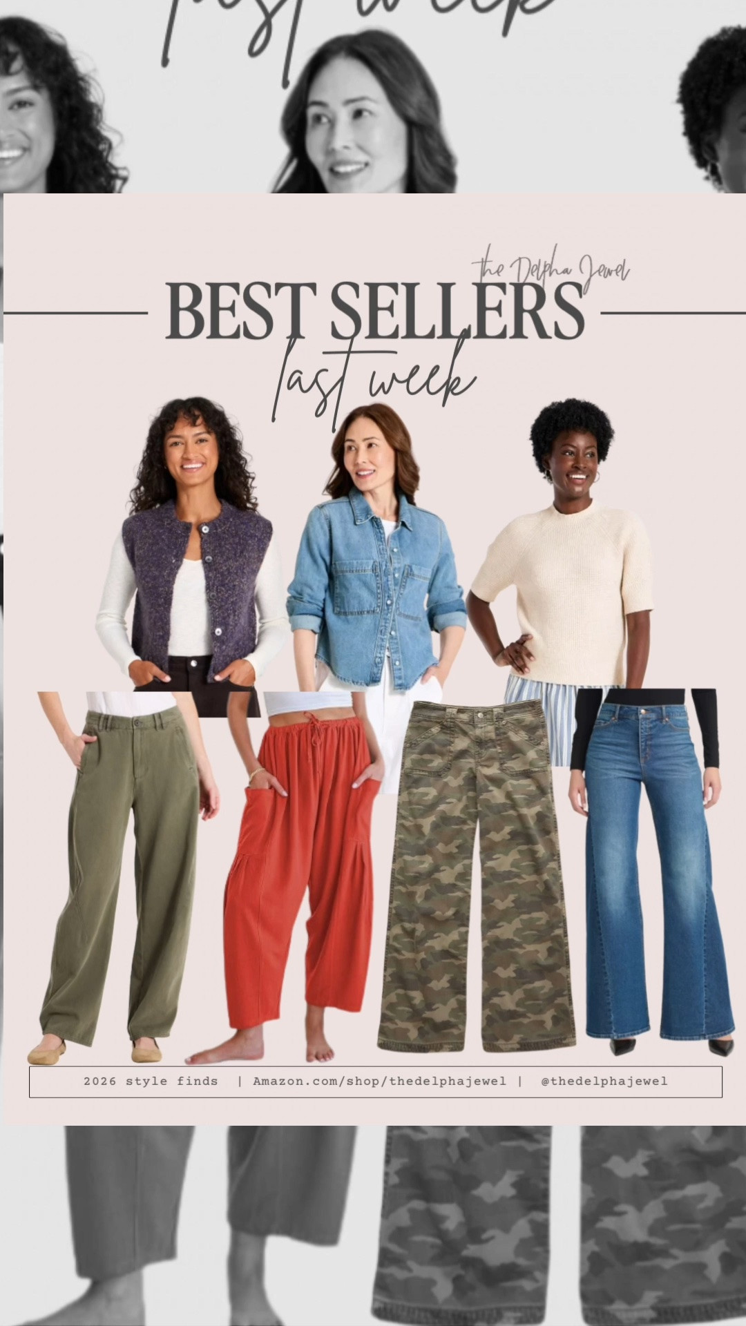 Your favorites from last week ❤️

@Target button up sweater vest, easy denim shirt, crewneck sweater, barrel pants 
Linen wide leg harem pants on sale under $30
@American Eagle Outfitters camo pants on sale 40% off / $47.97
Seamed wide leg jeans under $28

Over 40 style, fall outfits women, work outfits, business casual workwear, mom style, autumn outfits, date night outfits, fall fashion hauls, Target style

#LTKSaleAlert #LTKMidsize #LTKOver40