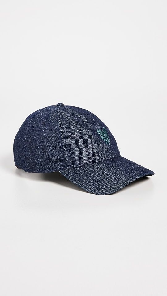 Kerri Rosenthal Pop Heart Denim Baseball Hat | SHOPBOP | Shopbop