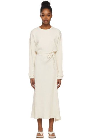 Off-White Kaftan Shaw Dress | SSENSE