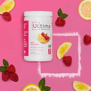 Ultima Replenisher Hydrating Electrolyte Powder, Pink Lemonade, 90 Serving Canister - Sugar Free, 0  | Amazon (US)