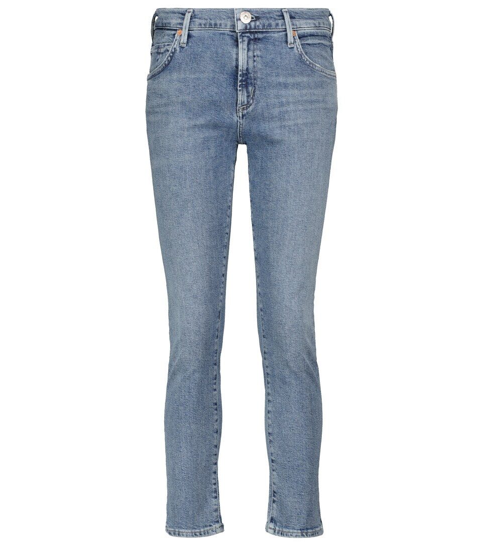 Elsa mid-rise slim cropped jeans | Mytheresa (US/CA)