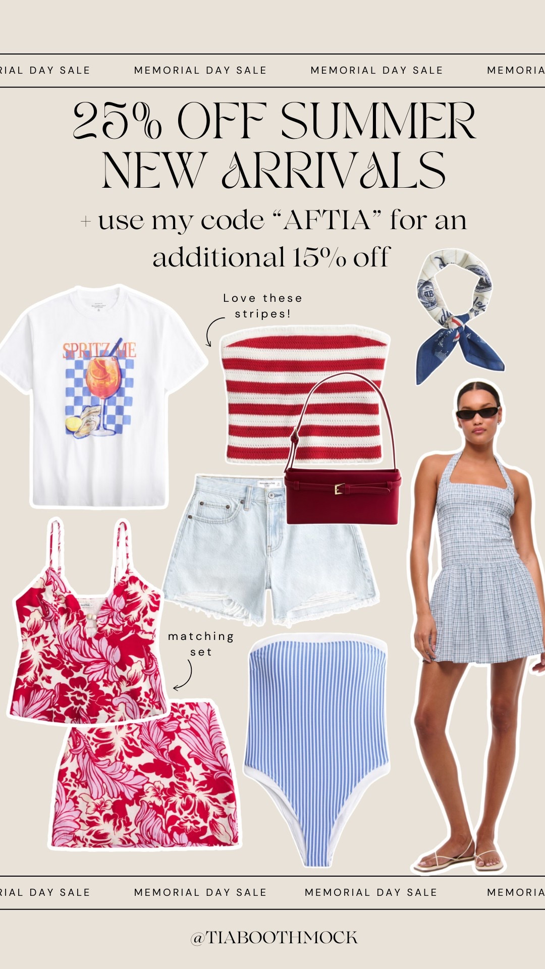 Code: AFTIA for an extra 15% off Abercrombie! 

#LTKFindsUnder100 #LTKSaleAlert #LTKFindsUnder50