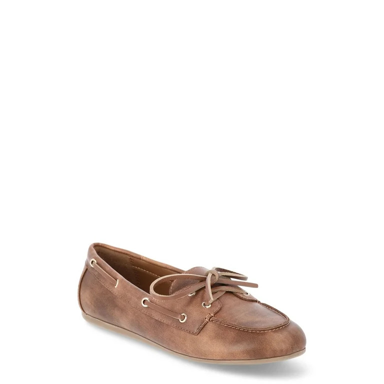 Time and Tru Women’s Boat Shoes, Sizes 6-11 | Walmart (US)