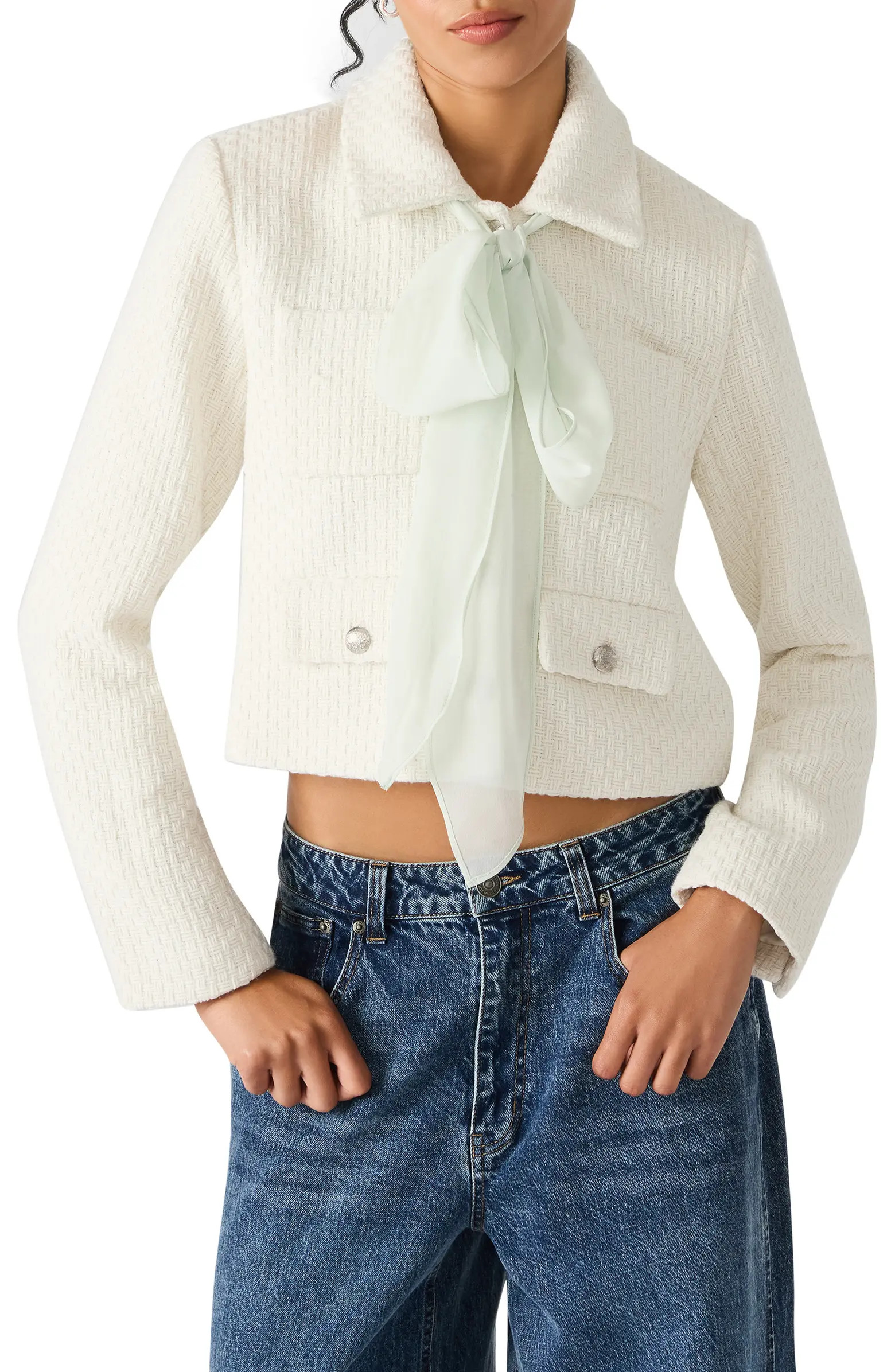 Alise Crop Knit Jacket | Nordstrom