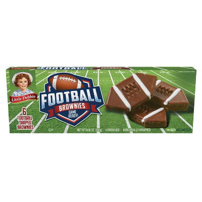 Little Debbie Football Brownies - 9.08oz/6ct | Target