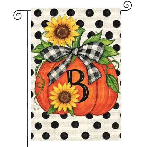 HOMETITUTE Thanksgiving Garden Flag Double Sided 12x18 Inch Fall Porch Flag | Amazon (US)