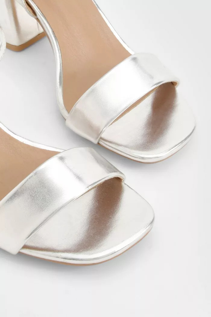 Wide Fit 2 Part Block Heels | Boohoo.com (UK & IE)