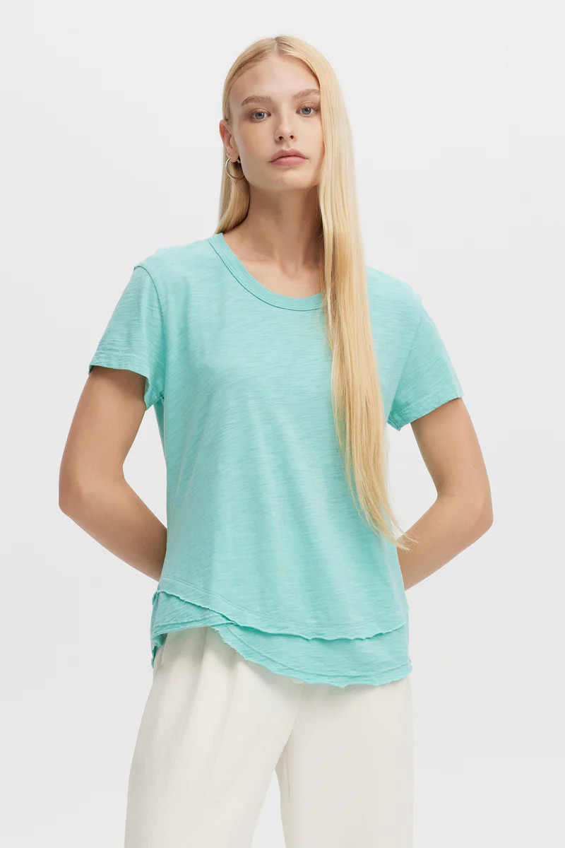 AVA - Mock layer T-Shirt | CHRLDR