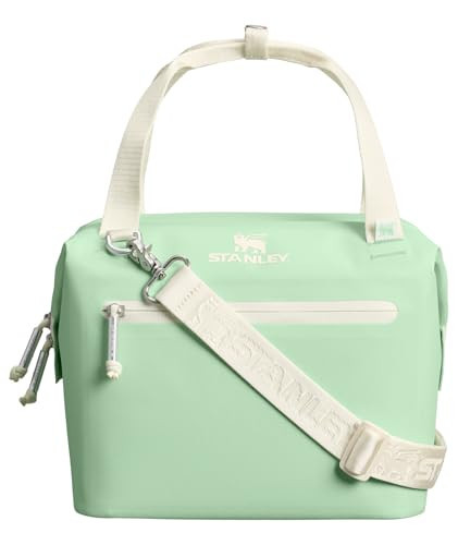 Stanley All Day Julienne Mini Soft Cooler Bag and Lunch Box 7.4 Quarts | 10 Can Cooler with Handles and Strap | Stays Cold for Hours | Insulated Travel Bag with Zipper | BPA-Free | Pistachio | Amazon (US)