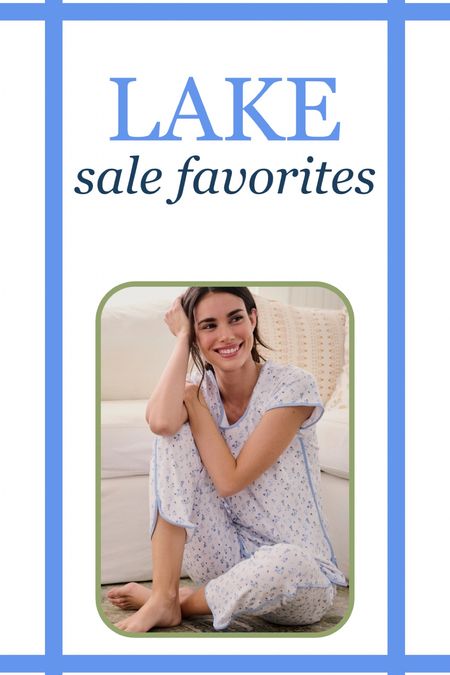 My favorites from the lake sale! These are the best pajamas- so soft and wash perfectly. I get a medium so I can throw in the dryer! 

#LTKfindsunder50 #LTKsalealert #LTKSpringSale
