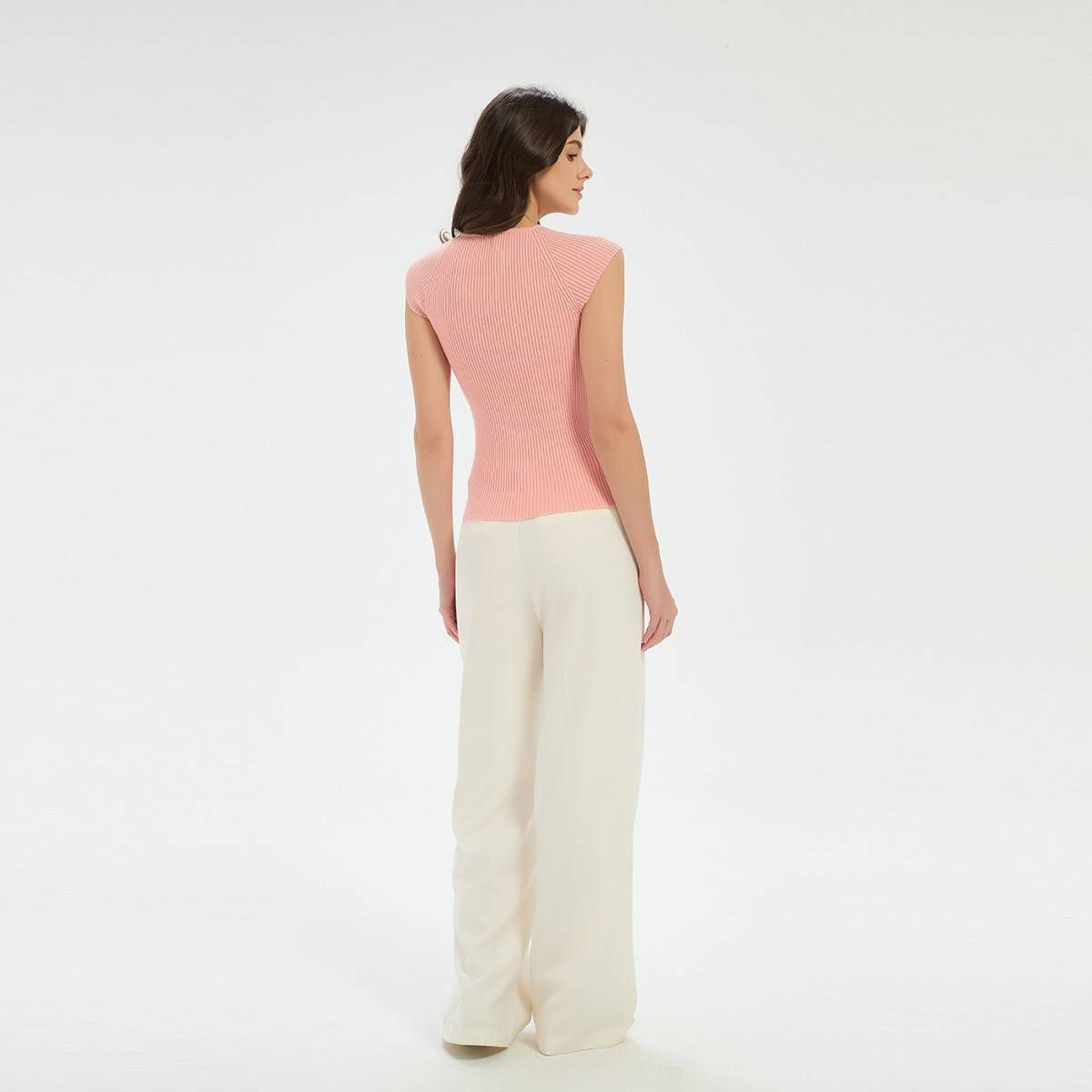 Women's Cap Sleeve Ribbed Sweater Top - A New Day™ | Target