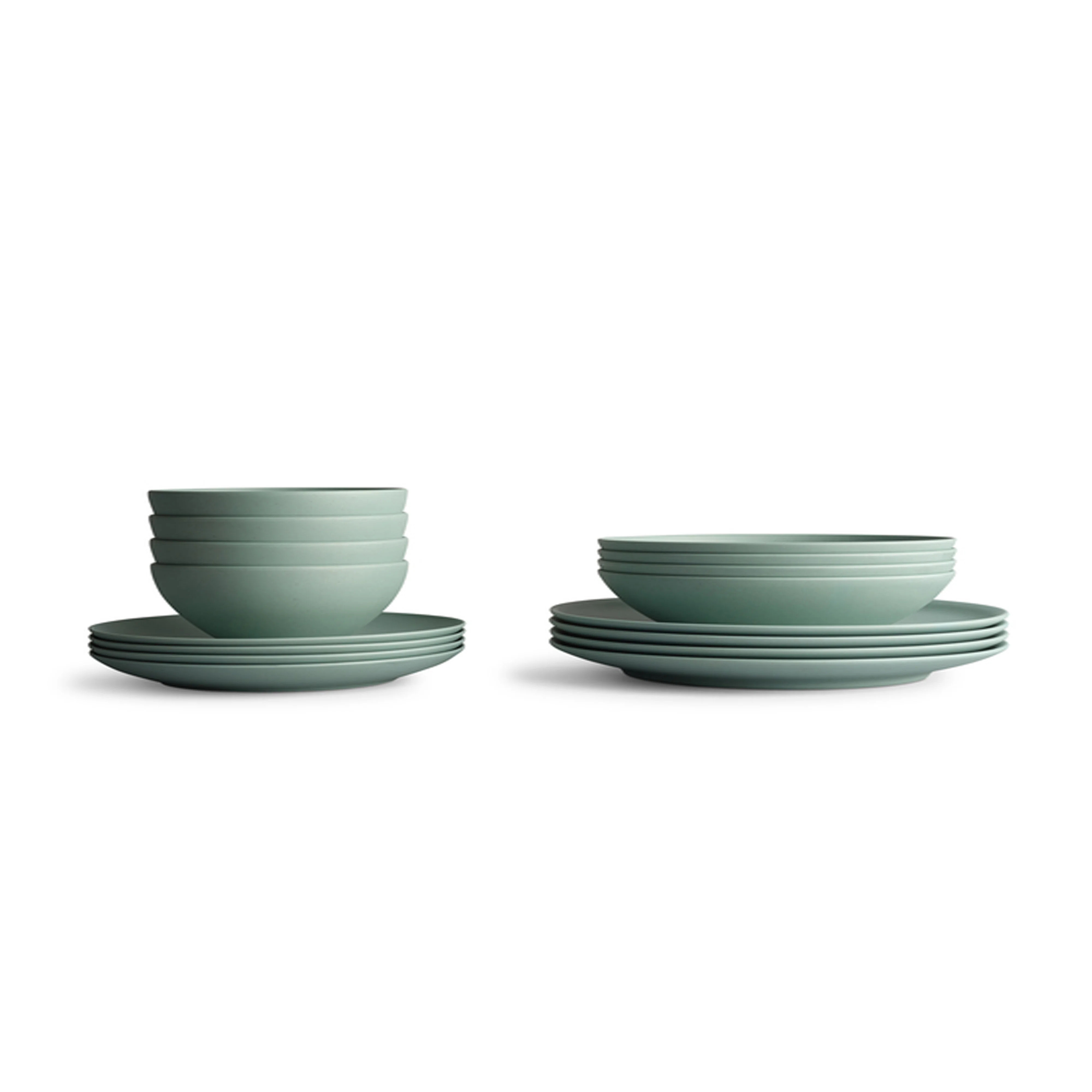 The Core 16-Piece Plant-Derived Indoor/Outdoor Dinnerware Set (Set of 4) | AllModern