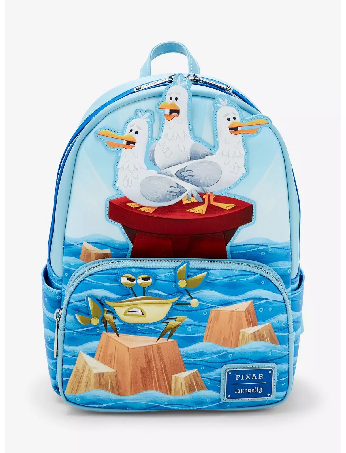 Loungefly Disney Pixar Finding Nemo Seagulls Sound Mini Backpack | BoxLunch