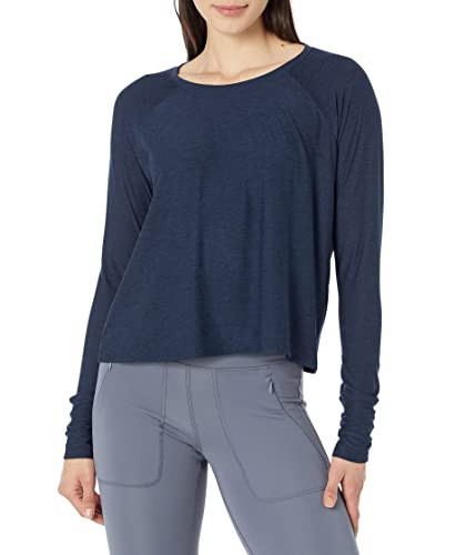 Beyond Yoga Featherweight Daydreamer Pullover Nocturnal Navy 1X | Amazon (US)