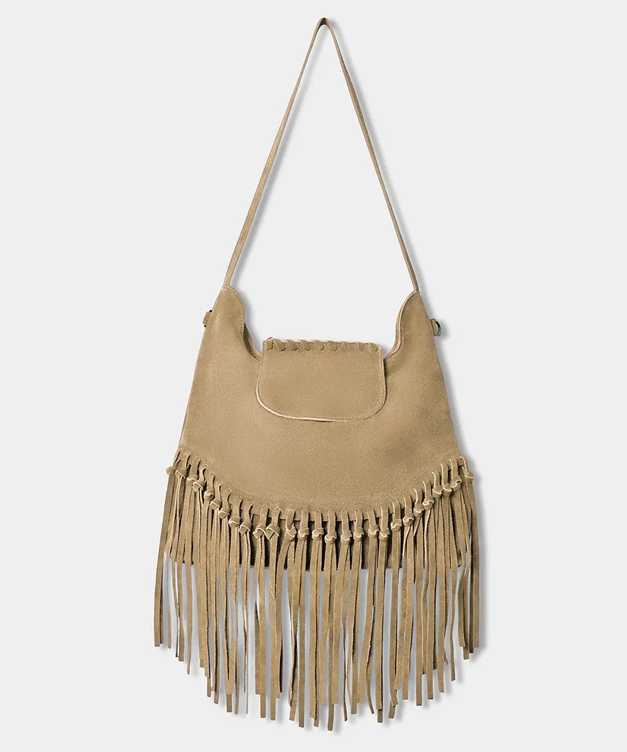 Dolce Vita Boho Suede Tassel Bag | Joe Browns