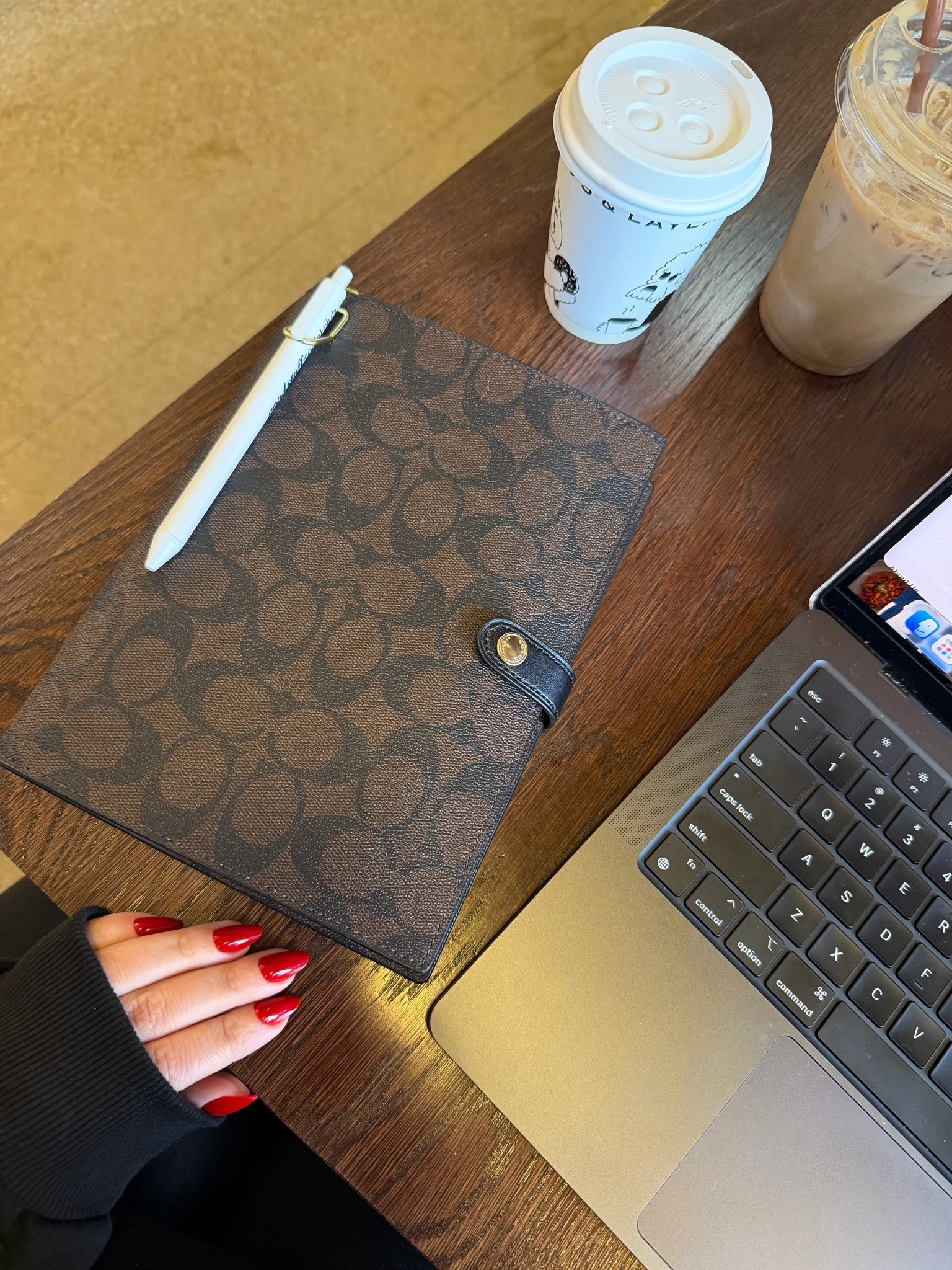My Coach planner cover is back in stock and also comes in a ton of other colors! Cannot wait to bring this into 2027 with me🤎

#LTKdayinmylife #LTKmorningroutine #LTKHome