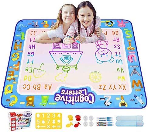 Aqua Magic Doodle Mat 40x 32 inches,Large Water Drawing Doodling Mat Coloring Mat Educational Gif... | Amazon (CA)