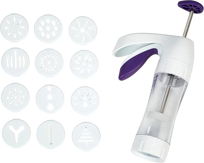 Wilton 2104-2627 Cookie Press Simple Success EFS, Multicolored, 13-Piece | Amazon (CA)