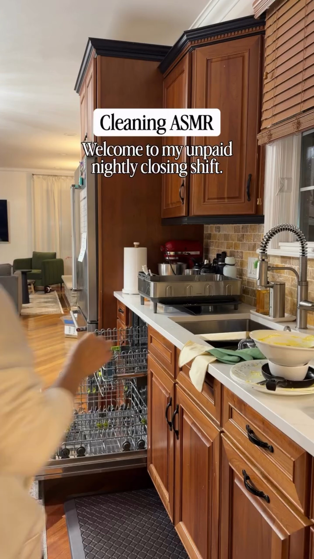 Night kitchen reset ASMR for anyone who loves satisfying cleaning videos. 🤍

Running water. Soft clinks. Final wipe down.
Nothing feels better than a clean sink before bed.

#NightRoutine
#KitchenRoutine
#KitchenReset
#cleanwithme 
#asmrcleaning