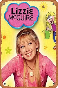 Lizzie McGuire TV Show 90s Kid Gift Vintage Wall Decor Retro Art Tin Sign fun Metal Sign Funny De... | Amazon (US)