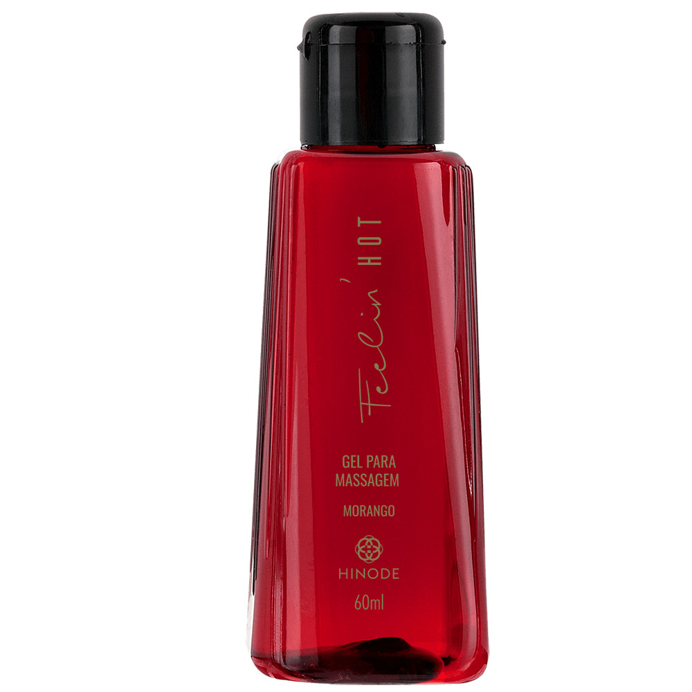 Gel Para Massagem Feelin Hot Morango 60ml - Loja Oficial Hinode | Maquiagem, Fragrâncias, Corpo ... | Hinode (BR)