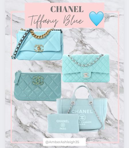 Chanel Tiffany Blue 🩵

#LTKGiftGuide #LTKitbag #LTKstyletip