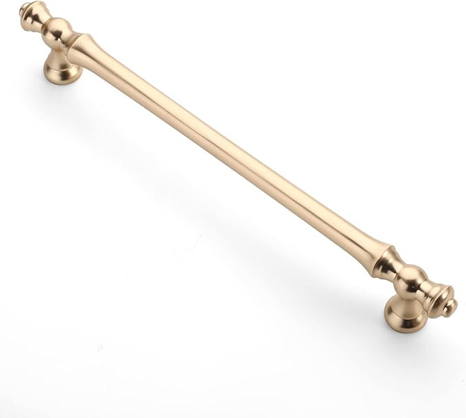 Asidrama 1 Pack 7.5 Inch(192mm) Champagne Bronze Kitchen Cabinet Handles,Brushed Brass Cabinet Pu... | Amazon (US)